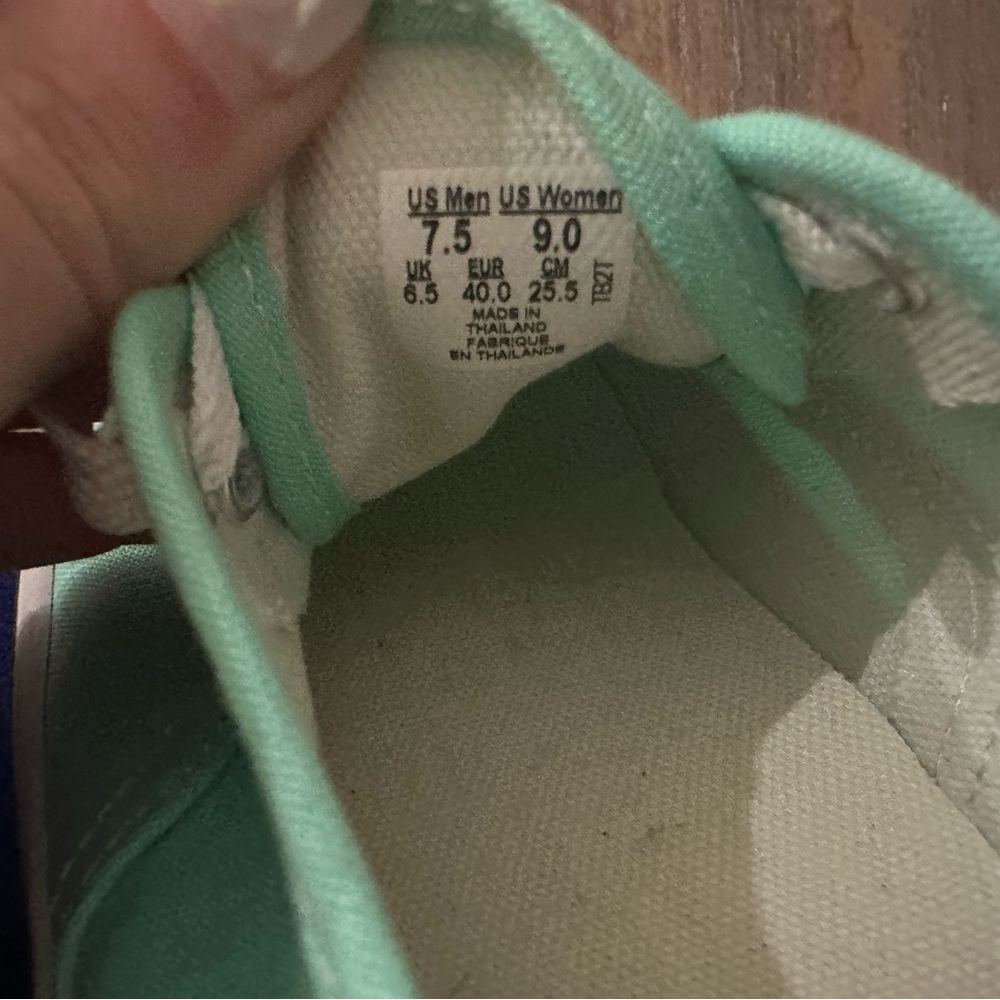 Turquoise Vans - Picture 3 of 5